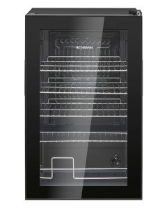Bomann Glastür-Kühlschrank KSG 7287 schwarz