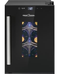 ProfiCook Glastürkühlschrank PC-WK 1230 schwarz